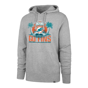 Miami Dolphins 47 Brand Regional Hoodie XLarge Grey Heather