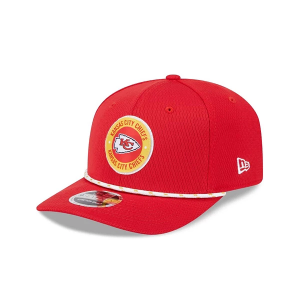 Kansas City Chiefs New Era 2024 Sideline 9Seventy Adjustable Hat One Size Red