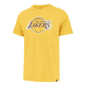 Los Angeles Lakers Franklin Premier 47 Brand T-Shirt Medium Gold