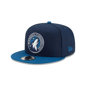 Minnesota Timberwolves New Era 2 Tone Adjustable Hat One Size Blue