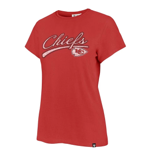 Women's Kansas City Chiefs 47 Brand Believer T-Shirt Large Red