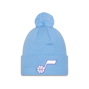 Utah Jazz New Era City Edtion Alternate Beanie One Size Light Blue