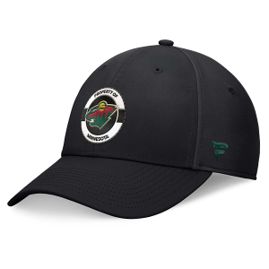 Minnesota Wild Fanatics 2024 Practice Authentic Pro Flexfit Hat M/L Black