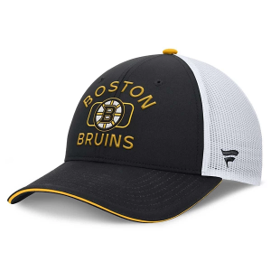 Boston Bruins Fanatics Rink Structured Adjustable Hat One Size Black