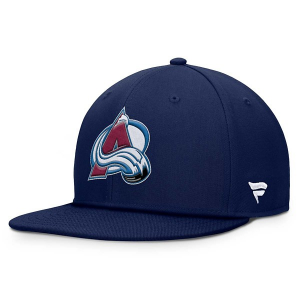 Colorado Avalanche Fanatics Core Flat Adjustable Hat One Size Navy