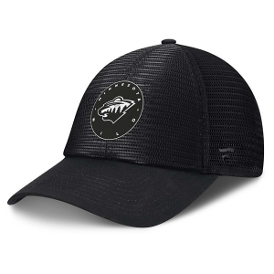 Minnesota Wild Fanatics Sin Bin Adjustable Hat One Size Black