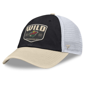 Minnesota Wild Fanatics One Timer Adjustable Hat One Size Black