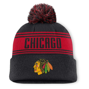 Chicago Blackhawks Fanatics Enforcer Beanie One Size Black