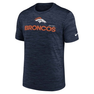 Denver Broncos Nike Velocity Modern T-Shirt Medium Navy