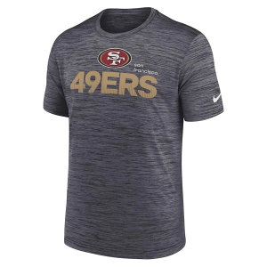San Francisco 49ers Nike 2024 Velocity Mod T-Shirt XLarge Black