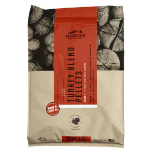 Traeger Turkey Blend Wood Pellets + Brine Kit 18 lbs