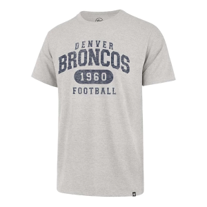 Denver Broncos 47 Brand Model Arch T-Shirt Medium Grey Heather
