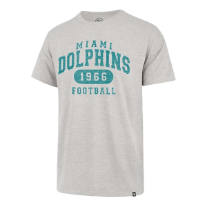 Miami Dolphins 47 Brand Model Arch T-Shirt Medium Grey Heather
