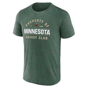 Minnesota Wild Fanatics Property Of T-Shirt Small Green