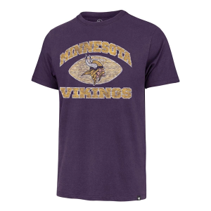 Minnesota Vikings 47 Brand Pathway T-Shirt Medium Purple