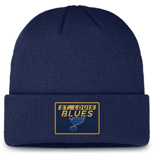 St. Louis Blues Fanatics Rink Prime Beanie One Size Navy