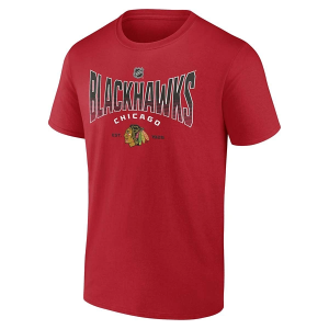 Chicago Blackhawks Fanatics Statement T-Shirt Small Red