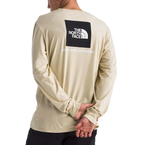 Men's The North Face Box NSE Long Sleeve T-Shirt XLarge Gravel