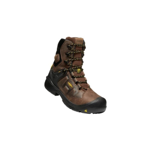 Men's KEEN Dover 8" WP Carbon-Fiber Work Boots Outdoor 13 Dark Earth/Black