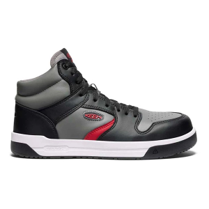 Men's KEEN Overton Mid Work Shoes 11 Regular Steel/Black