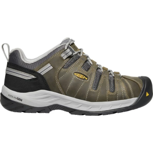 Men's KEEN Utility Flint II Shoes 13 Regular Gargoyle/Paloma