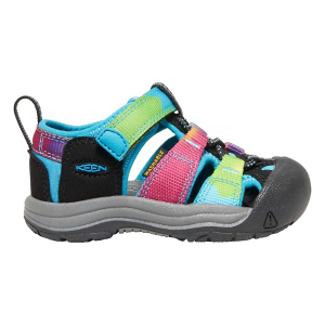 Kids' KEEN Newport H2 Water Hiking Sandals Big 5 Rainbow Tie Dye