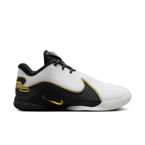 Adult Nike LeBron XXII Basketball Shoes M10.5/W12 Regular White/Black/Metallic Gold