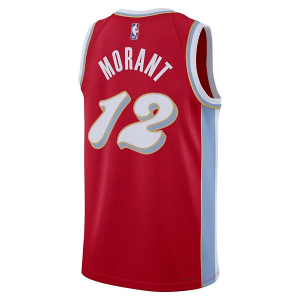 Memphis Grizzlies Ja Morant #12 Nike 2024 City Edition Jersey XLarge Red