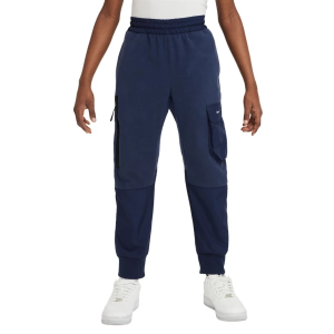 Kids' Nike Sportswear City Utility EasyOn Therma-FIT Winterized Sweatpants XLarge Midnight Navy/Black Regular