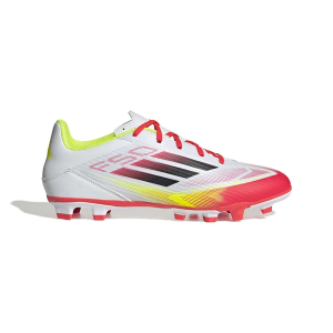 Adult adidas F50 Club FG/MG Molded Soccer Cleats M6.5/W8 White/Black/Pink
