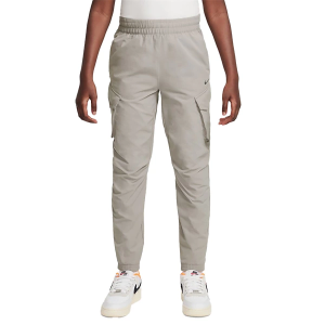 Kids' Nike Sportswear City Utility Cargo Joggers Small College Grey/Black Regular