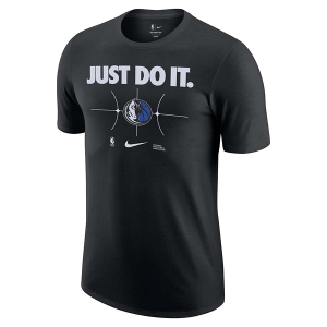 Dallas Mavericks Essential Just Do It Nike T-Shirt XLarge Black
