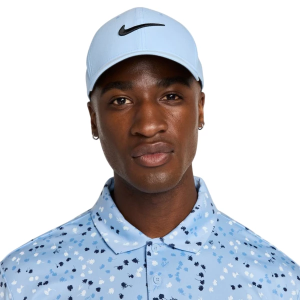 Nike Dri-FIT Club Structured Swoosh Adjustable Hat M/L Psychic Blue/Black
