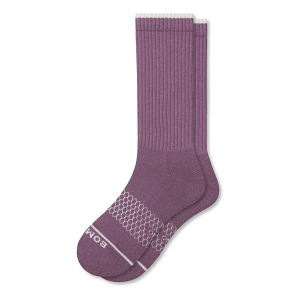 Women's Bombas Merino Blend Crew Socks Small Purple Orchard