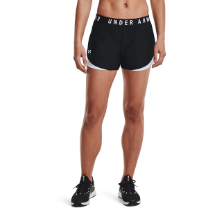 Women's Under Armour 3.0 Play Up Shorts XLarge Black/White/White