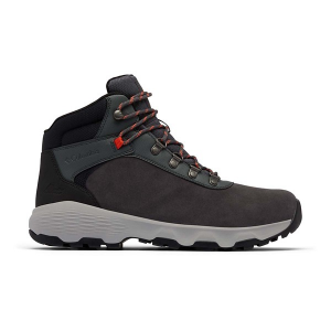 Men's Columbia Newton Wander Waterproof Hiking Boots Outdoor 10 Dark Grey/Red Quartz