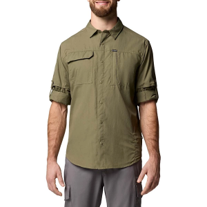 Men's Columbia Skien Valley Long Sleeve Button Up Shirt XLarge Green