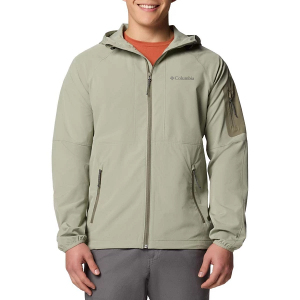 Men's Columbia Tall Heights II Softshell Jacket Medium Safari