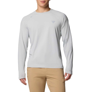 Men's Columbia Wild Cast Sun Long Sleeve T-Shirt XLarge Cool Grey