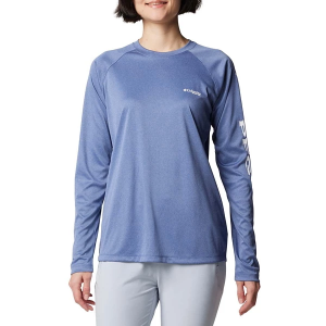 Women's Columbia Tidal Heather Long Sleeve T-Shirt XLarge Bluebell