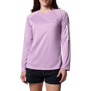 Women's Columbia Tidal Heather Long Sleeve T-Shirt Medium Hydrangea