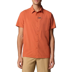 Men's Columbia Sage Peak Button Up Shirt Large Tuscan
