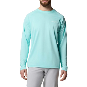 Men's Columbia Solar Stream Long Sleeve T-Shirt 2XLarge Gulf Storm