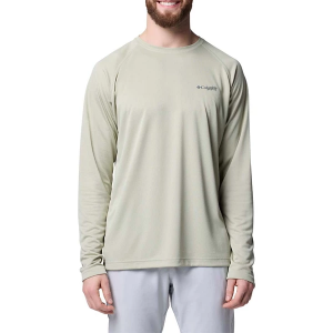 Men's Columbia Solar Stream Long Sleeve T-Shirt 2XLarge Smokey Sage