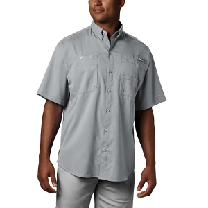 Men's Columbia PFG Tamiami II Button Up Shirt 2XLarge Cool Grey