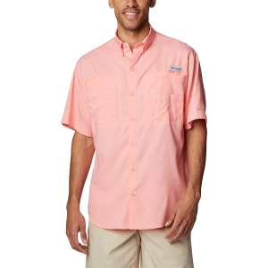 Men's Columbia PFG Tamiami II Button Up Shirt 2XLarge Sorbet