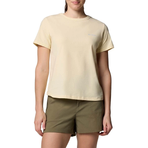 Women's Columbia Sun Trek II T-Shirt Large Lemon Wash