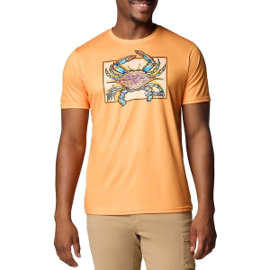 Men's Columbia Terminal Tackle PFG X Bentley T-Shirt Large Orange
