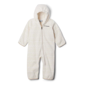 Columbia Snowtop II Fleece Bunting Baby 12/18 mo. White Madras Tonal