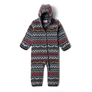 Columbia Snowtop II Fleece Bunting Baby 6/12 mo. Black Madras